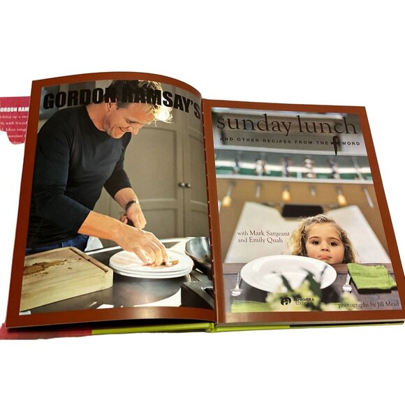 GORDON RAMSAY COOKBOOK SUNDAY LUNCH UK 1st ED HCDJ EUC 2009 - Picture 2 of 7